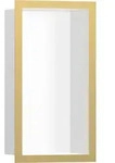 hansgrohe XtraStoris Individual Wandnische Mattwei&szlig; mit Designrahmen...