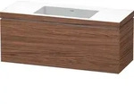 Duravit L-Cube c-bonded Set wandh&auml;ngend, 1 Auszug, ohne &Uuml;berlauf, ohne...