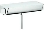 hansgrohe Select Ecostat Brausethermostat, Aufputz, 13161400, Farbe: Chrom / Wei&szlig;