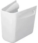 Duravit D-Code Halbs&auml;ule, 245 &times; 268 &times; 305 mm, passend f&uuml;r den Waschtische, Wei&szlig;