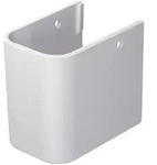 Duravit Halbs&auml;ule Happy D.2 f&uuml;r den Waschtisch 80, 65, 60cm, 0858280000,...