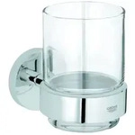 Grohe Essentials Halter mit Kristallglas, 40447001