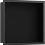 hansgrohe XtraStoris Individual Wandnische Mattschwarz mit Designrahmen...