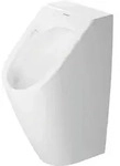 Duravit ME by Starck Urinal Duravit Rimless, Zulauf von hinten, ohne Fliege,