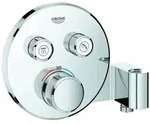 Grohe Grohtherm SmartControl Thermostat mit zwei Absperrventilen, integrierter