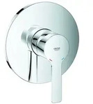 Grohe Lineare Einhand-Brausebatterie, runde Rosette, 24063001, Farbe: Chrom