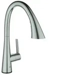 GROHE Zedra Touch elektronische Einhand-Sp&uuml;ltischarmatur, Ausladung 233mm, 3