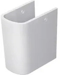 Duravit Halbs&auml;ule DuraStyle f&uuml;r den Waschtisch, 08583000001, Farbe: Wei&szlig; mit