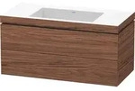 Duravit L-Cube c-bonded Set wandh&auml;ngend, 2 Schubk&auml;sten, ohne &Uuml;berlauf, ohne