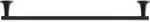 Duravit Starck T Handtuchhalter, 610mm, 0099424600, Farbe: Schwarz Matt