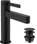 hansgrohe Finoris Einhebel-Waschtischarmatur 110 mit Push-Open Ablaufgarnitur,