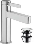 hansgrohe Finoris Einhebel-Waschtischarmatur 110 CoolStart mit Push-Open