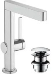 hansgrohe Finoris Einhebel-Waschtischarmatur 230 mit Schwenkauslauf und Push-Open