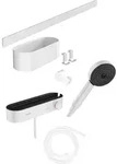 hansgrohe WallStoris Bundle Komplett-Set Duschkopf 105 3 Strahlarten wassersparend