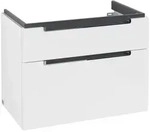 Villeroy & Boch Subway 2.0 Waschtischunterschrank, 2 Ausz&uuml;ge, Waschbecken mittig,