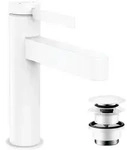hansgrohe Finoris Einhebel-Waschtischarmatur 110 mit Push-Open Ablaufgarnitur,