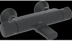 HANSA HANSAMICRA Wannen- und Brausearmatur, Eco-Durchfluss, Ausladung: 159 mm,