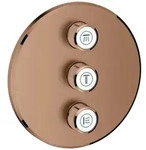 Grohe Grohtherm SmartControl 3-fach Unterputzventil, Wandrosette rund, 29122DL0,