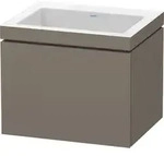 Duravit L-Cube c-bonded Set wandh&auml;ngend, 1 Auszug, ohne &Uuml;berlauf, ohne...