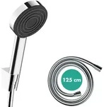 hansgrohe Pulsify S Brausehalterset 105 1 Strahlart mit Duschschlauch 125 cm,