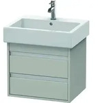 Duravit Ketho Waschtischunterbau wandh&auml;ngend, 550x480x440 mm, 2 Schubk&auml;sten,...