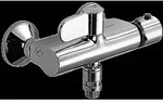 HANSA HANSATEMPRA Duscharmatur, Wandmontage, chrom, 08240282