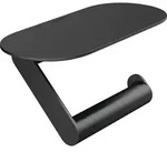hansgrohe WallStoris Toilettenpapierhalter mit Ablage, 27928670, Farbe: Mattschwarz