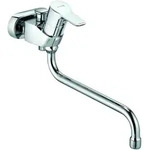 KLUDI PURE&EASY Wannenf&uuml;ll- und Brause-Einhandmischer, schwenkbarer Auslauf 250mm,