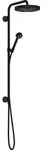 hansgrohe AXOR One Showerpipe 280 1-jet, Unterputz, 48790670, Farbe: Mattschwarz