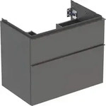 Geberit iCon Unterschrank f&uuml;r den Waschtisch, 2 Schubladen, 74x61,5x47,6 cm,...