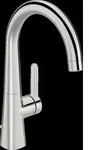 HANSA HANSADESIGNO Style Waschtischarmatur, Ausladung 167mm, mit Ablaufgarnitur,