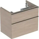 Geberit iCon Unterschrank f&uuml;r den Waschtisch, 2 Schubladen, 74x61,5x47,6 cm,...