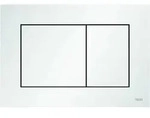 TECEnow WC-Bet&auml;tigungsplatte f&uuml;r Zweimengentechnik, 9240417, Farbe: weiss matt