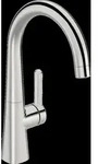 HANSA HANSADESIGNO Style Waschtischarmatur, Ausladung 167mm, ohne Ablaufgarnitur,
