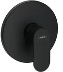 hansgrohe Rebris S Einhebel-Duscharmatur, Unterputz, 72667670, Farbe: Mattschwarz