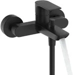 hansgrohe Rebris E Einhebel-Wannenarmatur, Aufputz, Ausladung 182 mm, 72450670,
