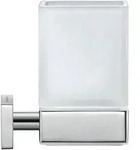 Duravit Karree Glashalter inklusve Glas, matt, chrom, 0099511000