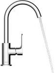 hansgrohe Rebris S Einhebel-Waschtischarmatur 210, Schwenkauslauf, mit