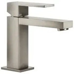 Gessi Rettangolo Waschtisch-Einhebelmischer, ohne Ablaufgarnitur, Ausladung 129 mm,