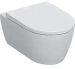 Geberit iCon Set Wand-WC Set, Tiefsp&uuml;ler, geschlossene Form, Rimfree, wei&szlig;/matt,