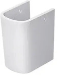 Duravit Halbs&auml;ule DuraStyle f&uuml;r Handwaschbecken 070845, 0858310000, Farbe: Wei&szlig;