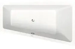 Duravit No.1 Einbau-Badewanne, Trapez, 1700x1000mm, 1 R&uuml;ckenschr&auml;ge rechts,...