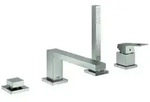Grohe Eurocube 4-Loch-Einhand-Wannenkombination, Ausladung 220mm, mit...