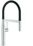 GROHE Essence Einhand-Sp&uuml;ltischarmatur, Ausladung 240mm, Profibrause mit...