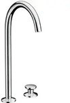 hansgrohe AXOR One 2-Loch Waschtischarmatur Select 260 mit Push-Open Ablaufgarnitur,