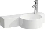 LAUFEN VAL Handwaschbecken, 1 Hahnloch rechts, ohne &Uuml;berlauf, 550x315mm, Ablage