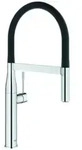 GROHE Essence Einhand-Sp&uuml;ltischarmatur, Ausladung 240mm, Profibrause mit...