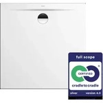 KALDEWEI SUPERPLAN ZERO 1510-1, Duschwanne, 70x70cm, 351000010001, Farbe: alpin-weiss
