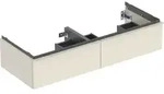 Geberit iCon Unterschrank f&uuml;r Doppelwaschtisch, 2 Schubladen, 118,4x24,7x47,6...