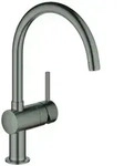 GROHE Minta Einhand-Sp&uuml;ltischarmatur, Ausladung 223mm, C-Auslauf, schwenkbar,